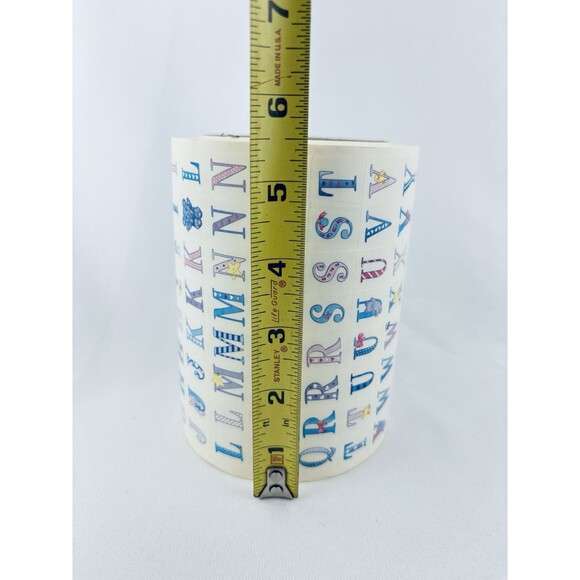 Vintage Sandy‎ Lion Sticker Roll Baby Alphabet Border Scrapbooking Sandylion - Picture 11 of 14